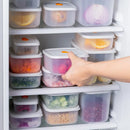 Axyaa Kitchen Food Storage Box Plastic Grains Cans Bulk Jars Container Organizer