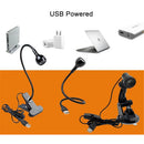 Axyaa LED Book Light: USB Powered Clip-On Desk Lamp for Reading and Travel