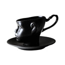 Axya Porcelain Tea Set, Modern Nordic Design Coffee Cup and Saucer