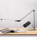 Axyaa LED Desk Lamp with Clip 8W Swing Arm Study Office Bedside Dimmable Table Light