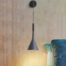 Axyaa Modern Gray/White/Black LED Wall Sconces for Bedroom Living room