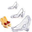 Axyaa High Heels Chocolate Mold: DIY Baking Decorating Tool for Fondant Shoes
