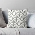 Axyaa Stripe Cushion Cover 45x45 Soft Pillow Cover for Living Room Sofa Nordic Home Decor