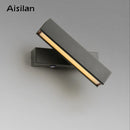 Axyaa Modern Nordic 7W LED Wall Lamp with Touch Switch & 3-CCT Rotation