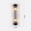Axyaa Crystal Wall Lamp for TV Background, Living Room, Dining, Bedroom - Modern LED Lighting