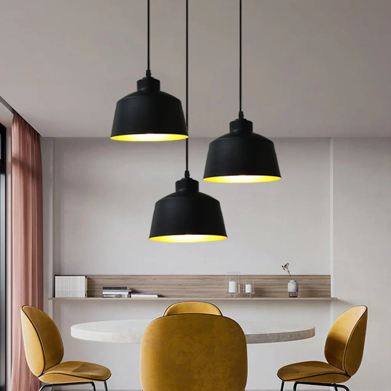 Axyaa 3 Pendant Lighting for Dining Table & Kitchen Island, Nordic Loft Design