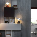 Axyaa Black Metal Paint Adjustable LED Table Lamp for Home and Office