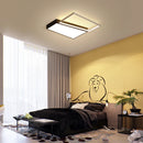 Axyaa Modern Luxury Nordic Ceiling Light for Bedroom