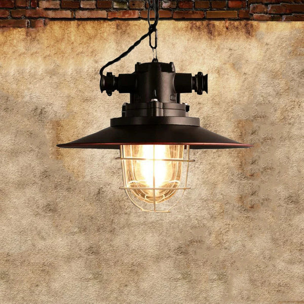 Axyaa Retro Loft Pendant Chandelier for Home and Office Lighting