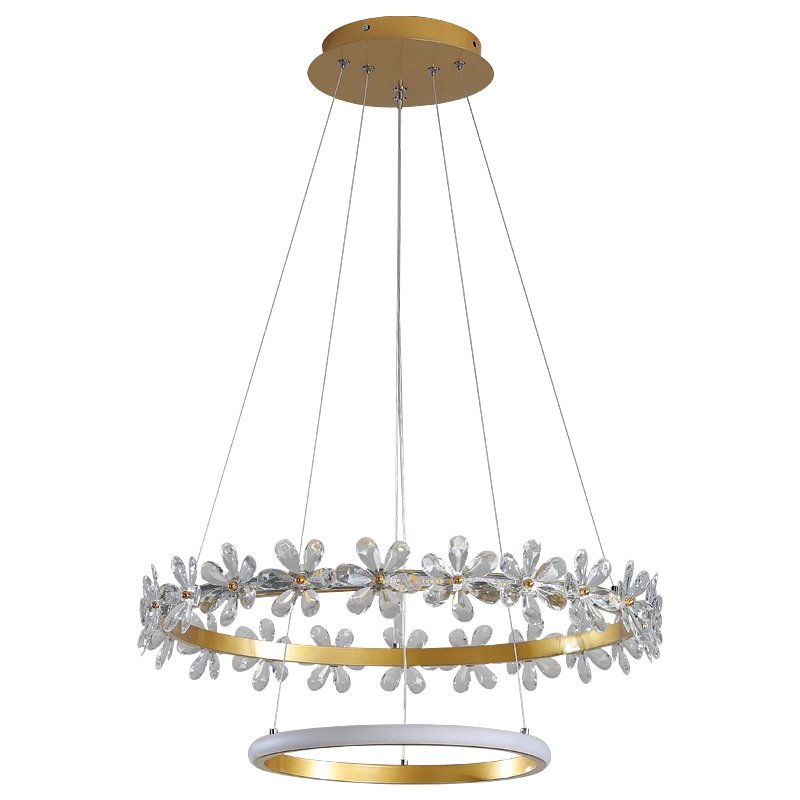 Nordic Flower Chandelier - Axyaa Modern Pendant Lights for Kitchen, Dining, Bedroom