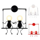 Axyaa Swing Doll Led Wall Lamp for Living Children Room Aisle Lighting