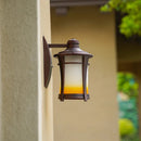 Axyaa Glass Outdoor Wall Light for Garden, Yard, Balcony & Corridor