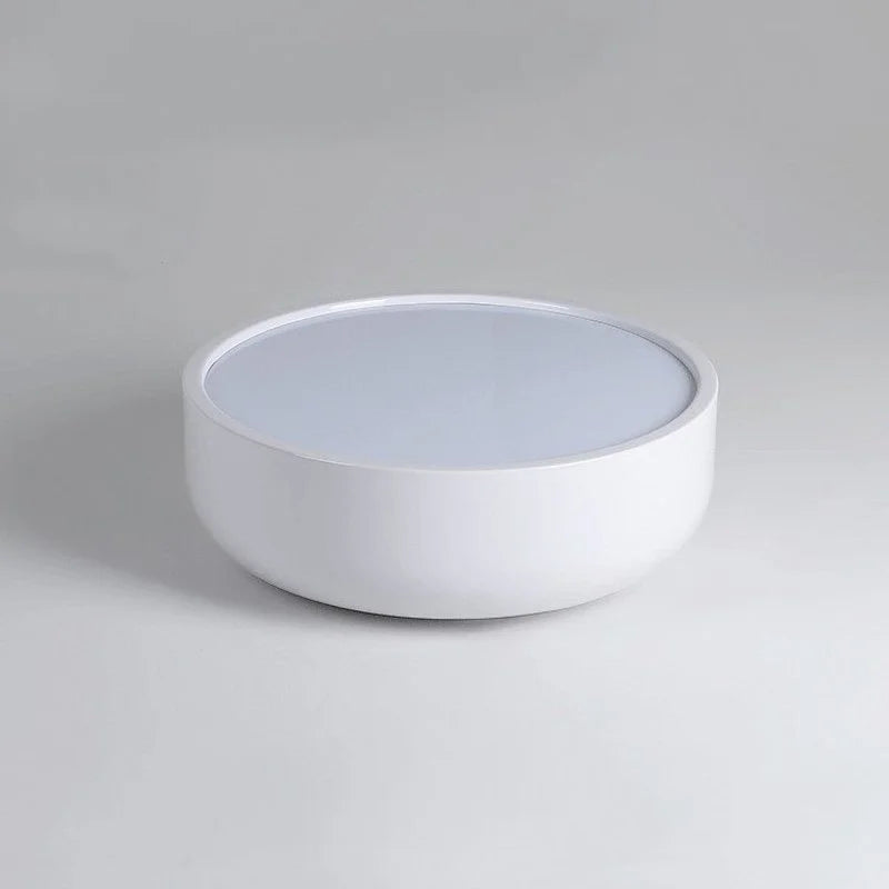 Axyaa Nordic Makaron Round Ceiling Light for Bedroom Living Room Bathroom