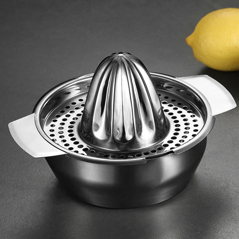 Axyaa Stainless Steel Orange Lemon Juicer Manual Crusher Vegetable Fruit Processor