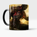 Axyaa Color-Changing Heat Sensitive Coffee Mug - Hot Cold Temperature Tea Cup