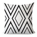 Axyaa Velvet Cushion Cover 45*45 - Boho Aztec Decorative Pillow for Home Sofa