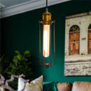 Axyaa Vintage Industrial Pendant Lamp Steam Punk Retro Ceiling Light