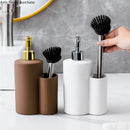 Axya Ceramic Dual Purpose Lotion Bottle & Soap Dispenser for Bathroom