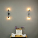 Axyaa Modern Iron LED Double Head Wall Lamps for Home Decor Lighting