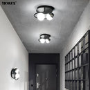 Axya Nordic LED Chandelier: Modern Dimmable Lighting for Bedroom, Study Room, and Aisle