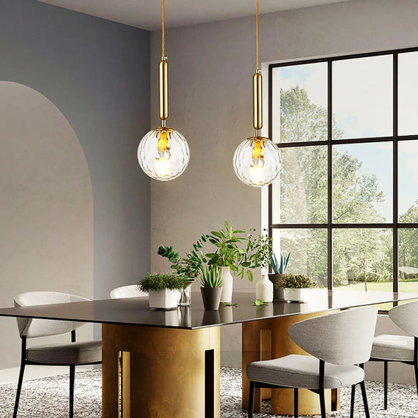 Axyaa Modern LED Pendant Lights for Dining Room and Bar - Stylish Hanging Lamps