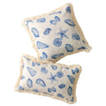 Axyaa Summer Beach Cushion Cover with Tassels for Home Decor
