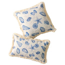 Axyaa Summer Beach Cushion Cover with Tassels for Home Decor