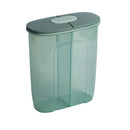 Axyaa Plastic Food Storage Container Set with Hermetic Lid