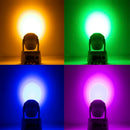 Axyaa Mini LED Wash Moving Head Light with 7x12W RGBW/18W RGBWA+UV for Dj Disco
