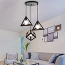 Axyaa Industrial Vintage Pendant Light Modern LED Ceiling Chandelier