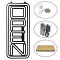 Axyaa Vertical LED Neon Open Sign - Ultra Bright for Store Promotions