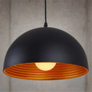 Axyaa Loft Vintage Pendant Lamp Metal Black White Industrial Retro Lighting