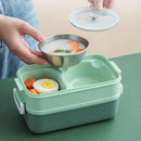 Axyaa Stainless Steel Double Layer Lunch Box Set