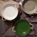 Axya Braided Rope Handle Ceramic Dinnerware Set
