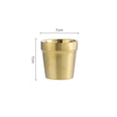 Axyaa Double-Wall Stainless Steel Beer & Coffee Travel Mug - 304 Stainless Steel Drinkware