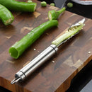 Axyaa Stainless Steel Peppers Core Remover Seed Corer Cutter Culling Device
