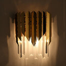 Axyaa Crystal Wall Lamp with Wireless Charging: Modern Minimalist Luxury for Bedroom, Aisle, Staircase