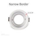Axyaa Round LED Downlight Frame for 55/75mm Cut Hole Ceiling Spotlights
