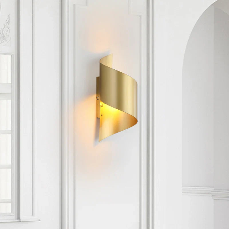 Axyaa Nordic LED Wall Lights for Bedroom and Stairs, Modern Indoor E27 Luxury Lighting 110-240V