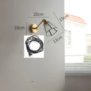 Axyaa Green Glass LED Wall Lights with Pull Chain Switch, Up and Down Adjustable