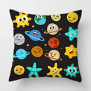 Axyaa Space Dream Decorative Sofa Cushion Cover Alien Astronaut Throw Pillows