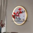 Axyaa Chinese Style Wall Lamp for Tea Room Staircase Aisle Living Room