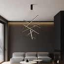 Axyaa 3-Light Ladder Chandelier: Stylish LED Lighting for Living, Dining, and Kitchen