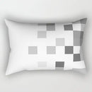 Axyaa Rectangle Lumbar Cushion Cover for Home Sofa Decoration