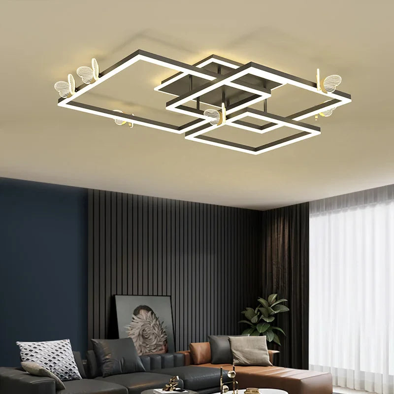 Axyaa Butterfly Ceiling Lamp: Modern, Creative, and Elegant for Living Room Décor