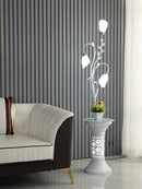 Axya Modern Acrylic Standing Lamp for Living Room Bedroom Reading