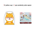 Axyaa Shiba Double Wall Mug, Cute Dog Cup, Heat Insulation, Creative Drinkware