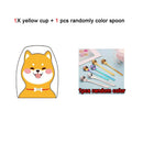 Axyaa Shiba Double Wall Mug, Cute Dog Cup, Heat Insulation, Creative Drinkware