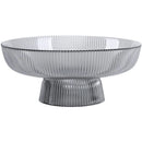 Axya Glass Fruit Snack Platter - Elegant Display for Home & Hospitality