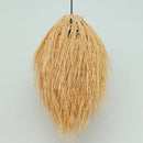Axyaa Bamboo Weave Pendant Lamp: Creative Rattan Hanging Light for Bedroom and Teahouse
